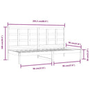 daybed uden madras 90x200 cm massivt fyrretræ hvid
