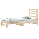 daybed med udtræk 2x(90x190) cm massivt fyrretræ