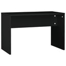 makeupbord 74,5x40x141 cm sort
