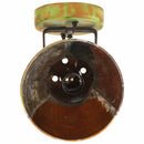 væg-/loftlamper 2 stk. 17x24 cm E27 genbrugsmaterialer