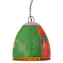 industriel hængelampe 42 cm E27 25 W flerfarvet rund