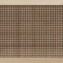 tv-bord 80x30x40 cm massivt fyrretræ og naturlig rattan brun