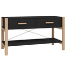tv-bord 82x38x45 cm konstrueret træ sort