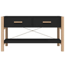 tv-bord 82x38x45 cm konstrueret træ sort