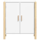 skænk 62x38x70 cm konstrueret træ hvid