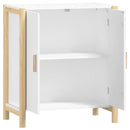 skænk 62x38x70 cm konstrueret træ hvid