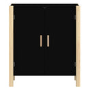 skænk 62x38x70 cm konstrueret træ sort