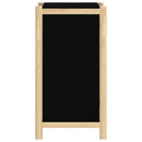 skænk 62x38x70 cm konstrueret træ sort