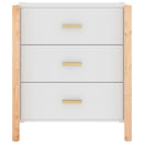 skænk 62x38x70 cm konstrueret træ hvid