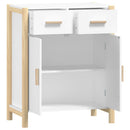 skænk 62x38x75 cm konstrueret træ hvid