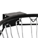 basketkurv 39 cm stål sort