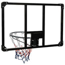 basketballkurv med plade 90x60x2,5 cm polycarbonat transparent