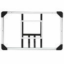 bagplade til basketkurv 71x45x2,5 cm polycarbonat transparent