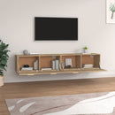 vægskabe 2 stk. 100x36,5x35 cm konstrueret træ sonoma-eg