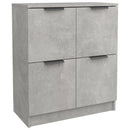 skænke 2 stk. 60x30x70 cm konstrueret træ betongrå