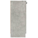 skænke 2 stk. 60x30x70 cm konstrueret træ betongrå