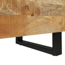 sengebord 40x33x46 cm massivt mangotræ