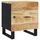 sengebord 40x33x46 cm massivt mangotræ