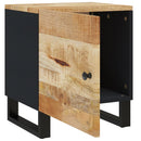 sengeborde 2 stk. 40x33x46 cm massivt mangotræ
