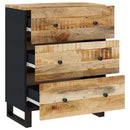 skænk 60x33x75 cm massivt mangotræ