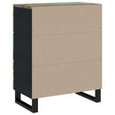 skænk 60x33x75 cm massivt genbrugstræ