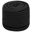 tovværk til båd 16 mm 25 m polypropylen sort