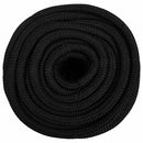 tovværk til båd 16 mm 25 m polypropylen sort