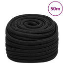 tovværk til båd 20 mm 50 m polypropylen sort