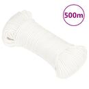 tovværk til båd 5 mm 500 m polypropylen hvid