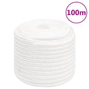 tovværk til båd 18 mm 100 m polypropylen hvid
