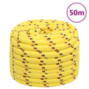 tovværk til båd 20 mm 50 m polypropylen gul