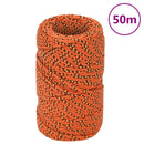tovværk til båd 2 mm 50 m polypropylen orange