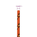 tovværk til båd 3 mm 50 m polypropylen orange