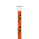 tovværk til båd 4 mm 250 m polypropylen orange