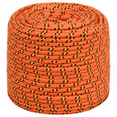 tovværk til båd 6 mm 25 m polypropylen orange