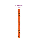tovværk til båd 6 mm 250 m polypropylen orange