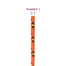 tovværk til båd 8 mm 250 m polypropylen orange