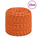 tovværk til båd 10 mm 25 m polypropylen orange