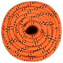 tovværk til båd 16 mm 50 m polypropylen orange