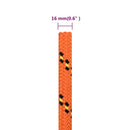 tovværk til båd 16 mm 250 m polypropylen orange