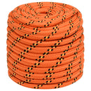 tovværk til båd 18 mm 50 m polypropylen orange