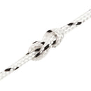 flettet tovværk 2 mm x 25 m polyester hvid