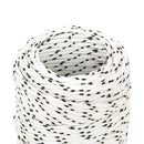 flettet tovværk 2 mm x 50 m polyester hvid
