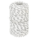 flettet tovværk 2 mm x 500 m polyester hvid