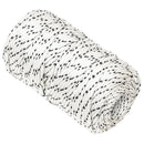 flettet tovværk 2 mm x 500 m polyester hvid