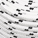 flettet tovværk 14 mm x 250 m polyester hvid
