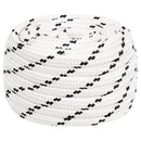 arbejdsreb 16 mm 100 m polyester hvid