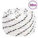 arbejdsreb 18 mm 50 m polyester hvid