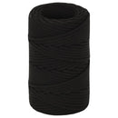 arbejdsreb 2 mm 250 m polyester sort
