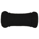 arbejdsreb 3 mm 500 m polyester sort